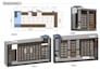 design your closet, wardrobe,dressing room or walk in space